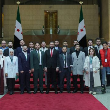 Suriye Cumhurbaşkanı Şara Gençlerle Bir Araya Geldi