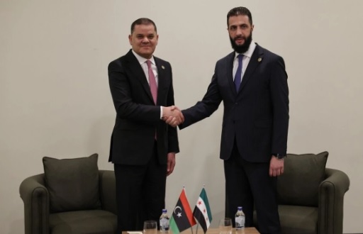 Suriye Cumhurbaşkanı Şara ile Libya Başbakanı Dibeybe Telefonda Görüştü