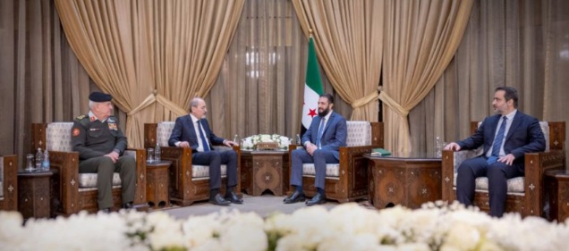 Suriye Cumhurbaşkanı Şara, Ürdün heyetini Şam’da kabul etti