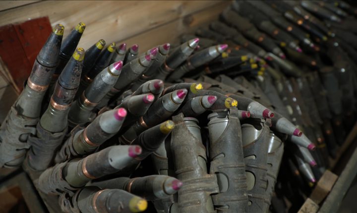 Suriye’nin güneyinde çok sayıda mühimmat ele geçirildi