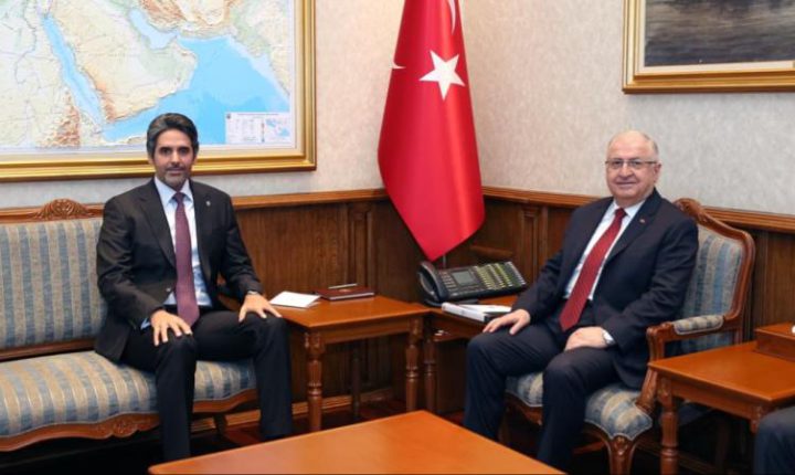 Bakan Güler, Katar Büyükelçisi ile görüştü