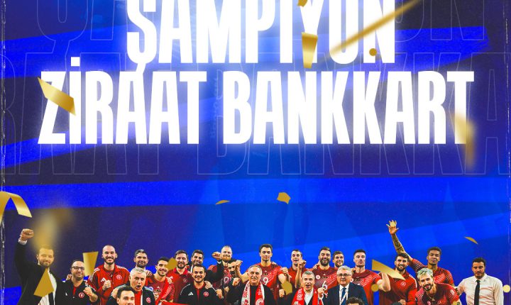 KUPA VOLEY’DE ŞAMPİYON ZİRAAT BANKKART