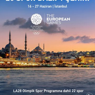 📌 Avrupa Olimpiyat Komiteleri (EOC), İstanbul’da düzenlenecek 2027 Avrupa Oyunları’nın spor programını onayladı.