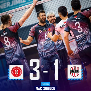 Kupa Voley’de ilk finalist Ziraat Bankkart