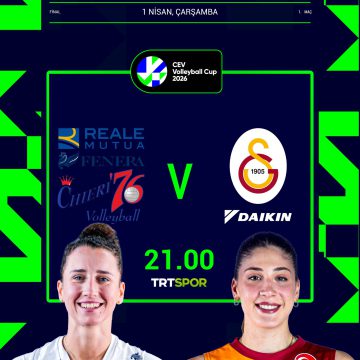 Temsilcimiz Galatasaray Daikin, Kadınlar CEV Kupası yolunda, final serisindeki ilk maçına deplasmanda çıkıyor!