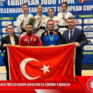 Judo Milli Takımından Berlin’de 4 Madalya