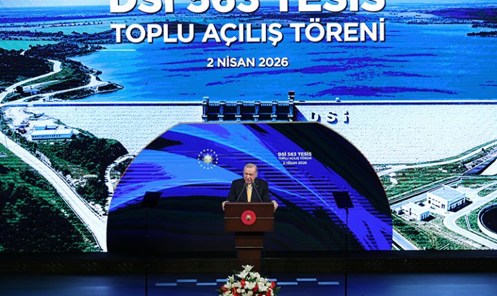 Türkiye Cumhuriyeti Cumhurbaşkanı Erdoğan: Barajlarımız doluyor, su kaynaklarımız yenileniyor