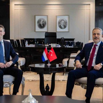 Bakan Fidan, Hollandalı mevkidaşı Berendsen ile bir araya geldi