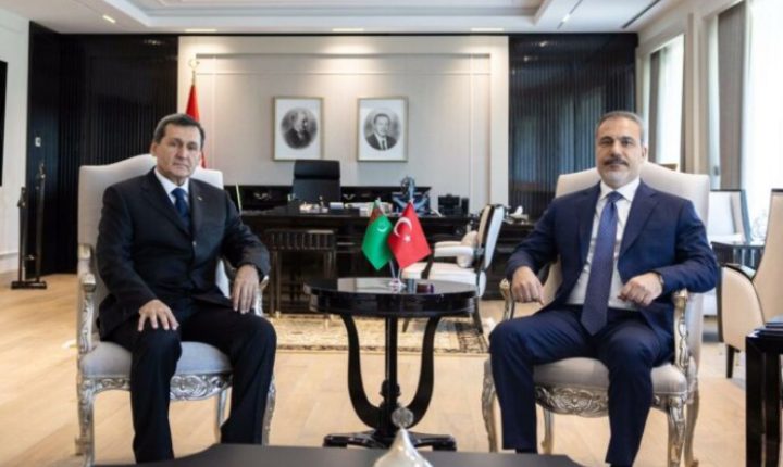 Türkiye Cumhuriyeti Dışişleri Bakanı Fidan, Türkmenistanlı mevkidaşı Meredov ile görüştü