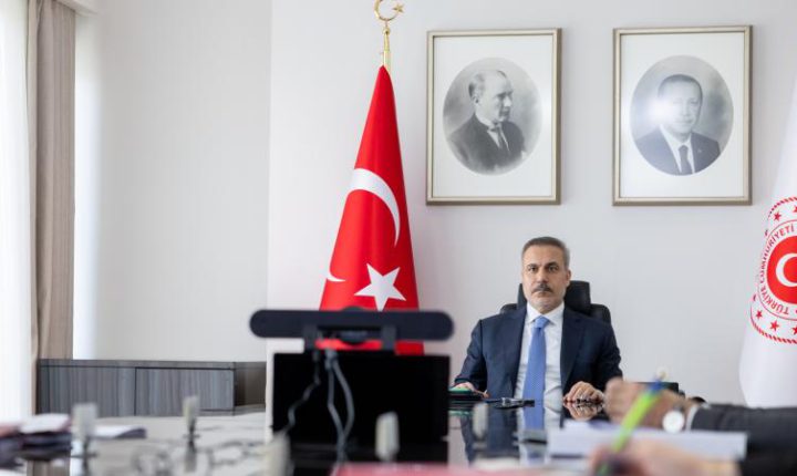Bakan Fidan, Hürmüz Boğazı ile ilgili çevrimiçi toplantıya katıldı