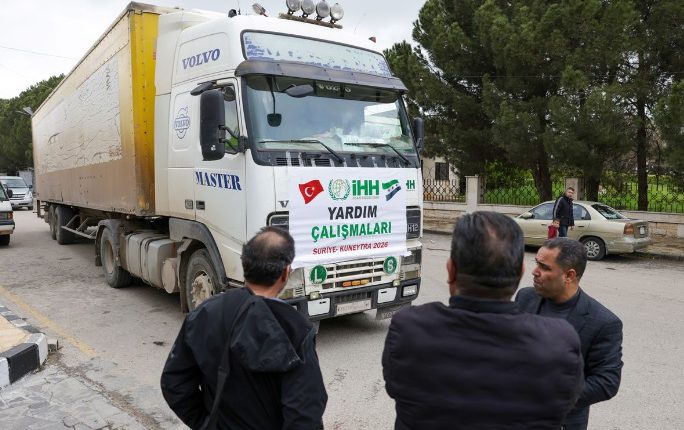 İHH, Suriye’nin Kuneytra iline sağlık desteği sağladı