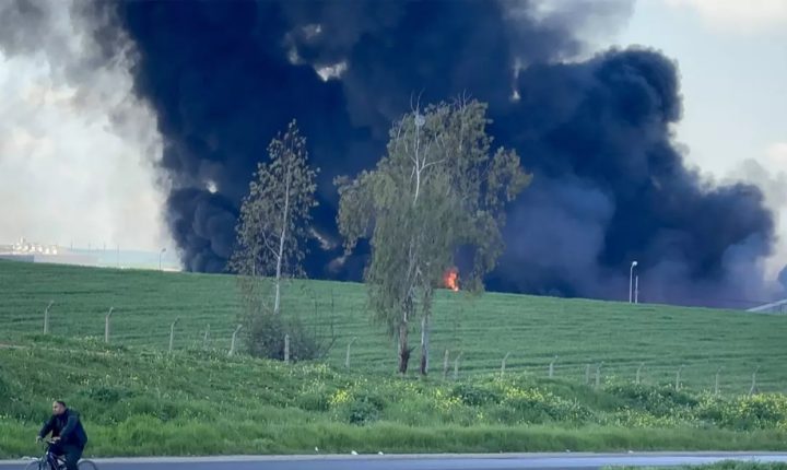 Irak’ta bir gıda deposuna hava saldırısı düzenlendi