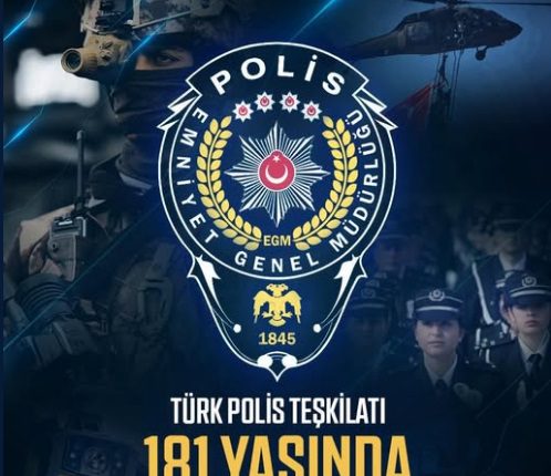 “Asayiş Berkemal” olsun diye her türlü riski göze alan, bu uğurda gerekirse en yüce makama ulaşan kahraman Türk Polis Teşkilatımızın 181’inci kuruluş yıl dönümü ve Polis Haftası kutlu olsun.