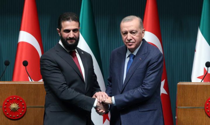 Suriye Cumhurbaşkanı Şara’dan Türkiye Cumhuriyeti -Suriye ortaklığına vurgu