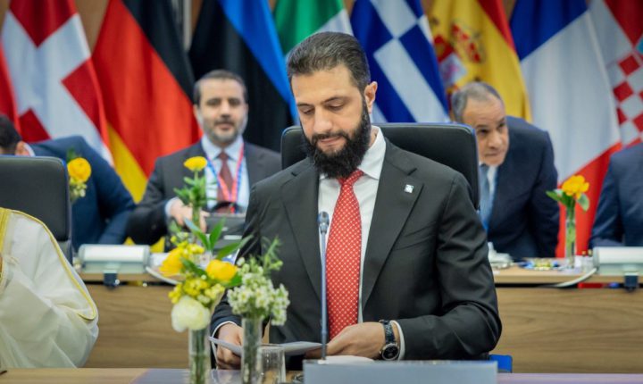 Suriye Cumhurbaşkanı Şara’dan AB’ye İsrail’in Suriye’ye yönelik saldırılarına karşı sorumluluk alması çağrısı