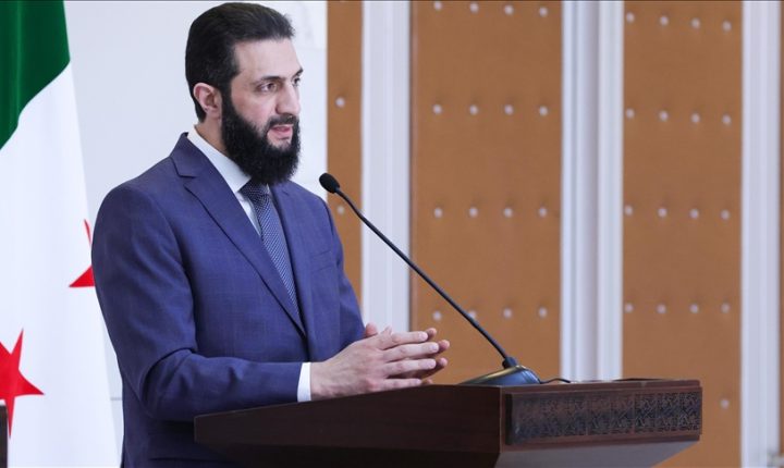 Suriye Cumhurbaşkanı Şara, İran için “müzakere yolunun tercih edilmesini önerdiklerini” söyledi