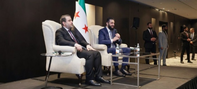 Suriye Cumhurbaşkanı Şara, Londra’da Suriye Toplumu Temsilcileriyle Bir Araya Geldi