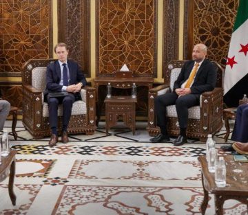 Suriye ile Fransa Arasında Afet Yönetimi Görüşmesi