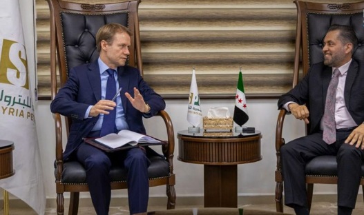 Suriye Petrol Şirketi ile Fransa Arasında Enerji Alanında İşbirliği Temasları