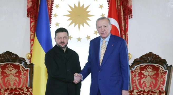 Ukrayna lideri Zelenskiy’den Başkan Erdoğan’a teşekkür