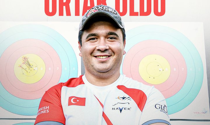 Milli okçumuz Emircan Haney, erkekler makaralı yayda Avrupa rekoruna ortak oldu.