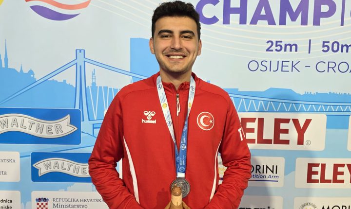 Fahrettin Can Er’den Avrupa İkinciliği 🥈