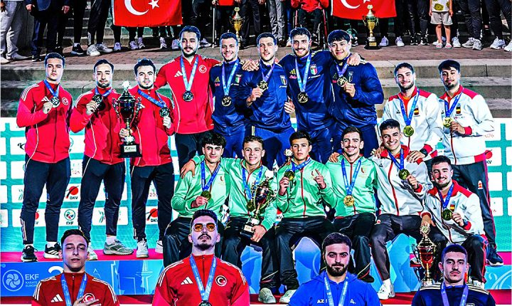 Türkiye Avrupa Karate Şampiyonası’nda 9 Madalya ile İkinci Oldu
