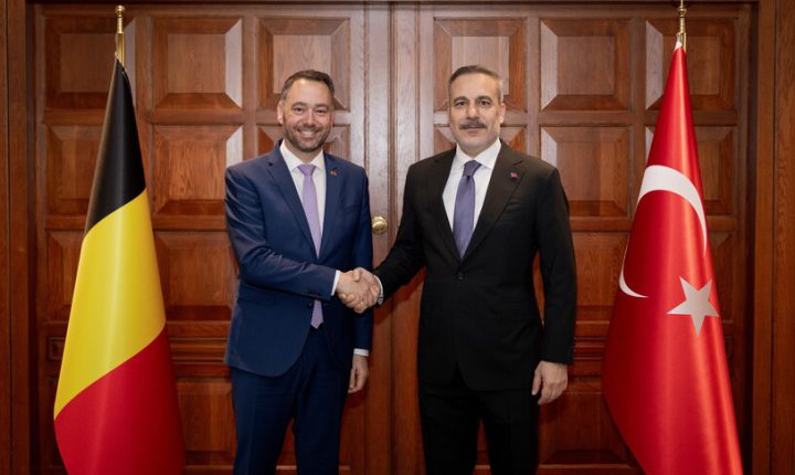 Türkiye Cumhuriyeti Dışişleri Bakanı Fidan, Belçika Dışişleri Bakanı Prevot ile Ankara’da görüştü