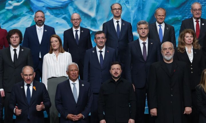 Türkiye Cumhuriyeti Cumhurbaşkanı Yardımcısı Yılmaz, Avrupa Siyasi Topluluğu 8. Zirvesi’nin açılış töreni ve oturumuna katıldı