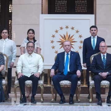 Türkiye Cumhuriyeti Cumhurbaşkanı Erdoğan, 5 ülkenin büyükelçisini kabul etti