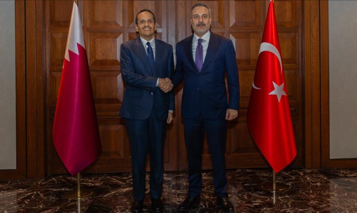 Türkiye Cumhuriyeti Dışişleri Bakanı Fidan, Katarlı mevkidaşı Al Sani ile telefonda görüştü