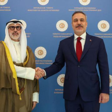 Bakan Fidan Kuveytli mevkidaşı Sabah ile görüştü