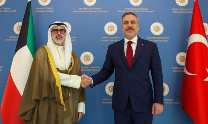 Bakan Fidan Kuveytli mevkidaşı Sabah ile görüştü