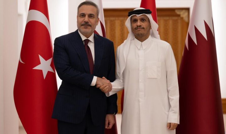 Türkiye Cumhuriyeti Dışişleri Bakanı Fidan, Katarlı mevkidaşı Al Sani ve Pakistanlı arabulucularla telefonda görüştü