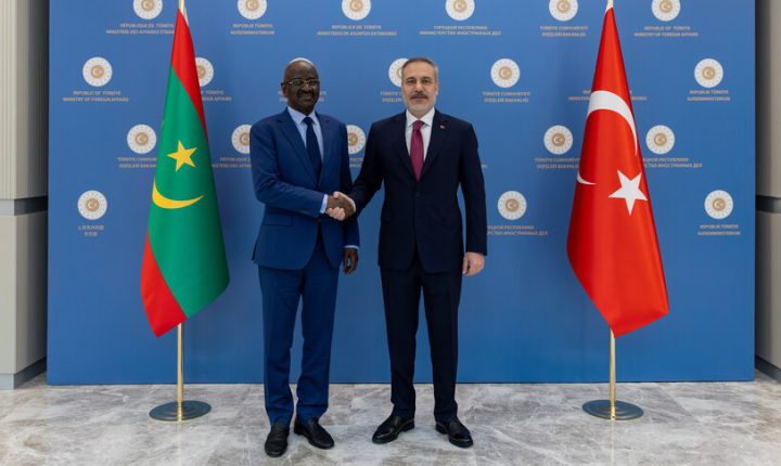 Türkiye Cumhuriyeti Dışişleri Bakanı Fidan, Moritanyalı mevkidaşı Merzuk ile bir araya geldi