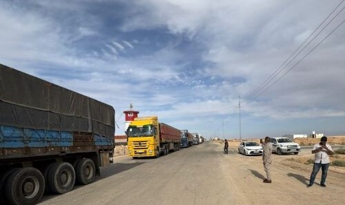 Irak’tan Suriye’ye çimento ihracatı başladı