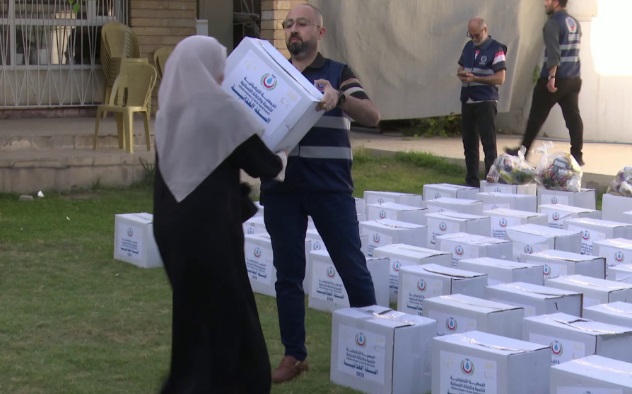 Kerkük’te ihtiyaç sahibi ailelere yönelik yardım kampanyası gerçekleştirildi
