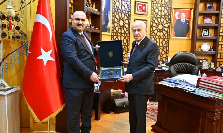 MHP Genel Başkanı Bahçeli, Kerkük Valisi Ağa’yı kabul etti