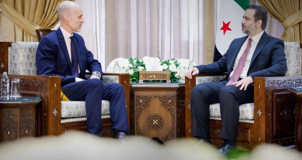 Suriye Dışişleri Bakanı Şeybani ile İsveç Heyeti Arasında Yatırım Görüşmesi