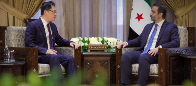Suriye Dışişleri Bakanı Şeybani, Çin Büyükelçisi ile İkili İlişkilerin Geliştirilmesini Görüştü