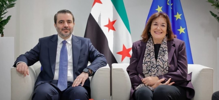Suriye Dışişleri Bakanı Şeybani AB Komisyonunun Akdeniz’den sorumlu üyesi Suica ile görüştü