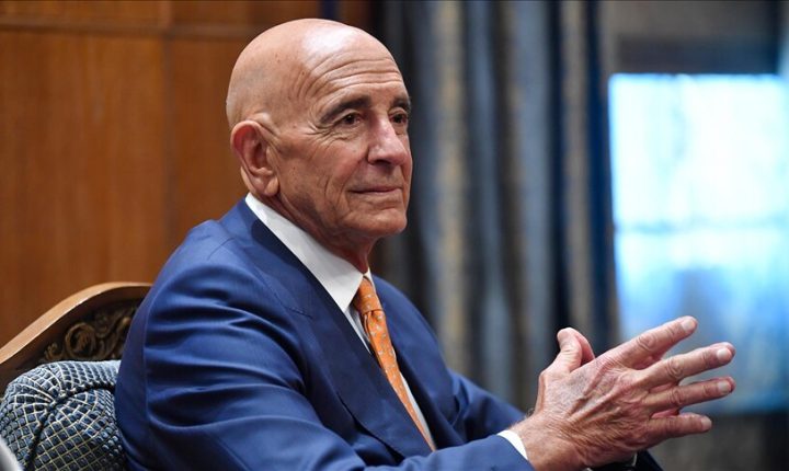 Tom Barrack’tan Zeydi’ye mesaj: Trump hükümetinizle yakın çalışmaya hazır