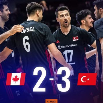 🇹🇷 Filenin Efeleri, nefes kesen mücadelede Kanada’yı 3-2 mağlup etti!💪 🏐