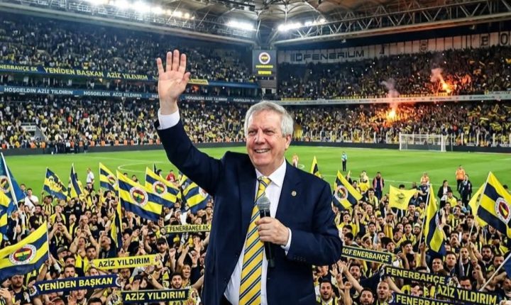 FENERBAHÇE’NİN YENİ BAŞKANI AZİZ YILDIRIM.