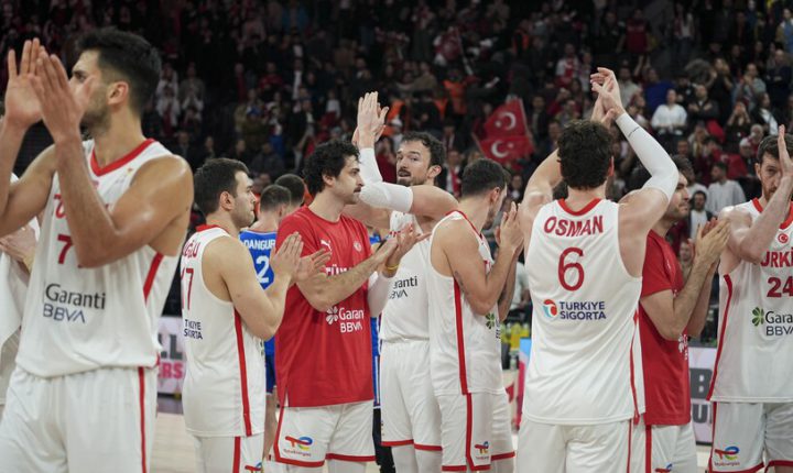 Türkiye, FIBA’nın Dünya Kupası Avrupa Elemeleri “güç sıralamasında” ilk sırada