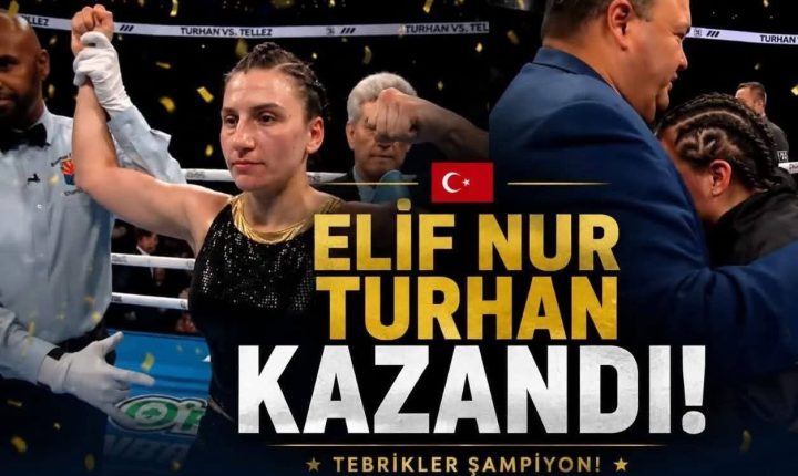 Elif Nur Turhan ABD’de unvanını korudu! 🥊🇹🇷🏆
