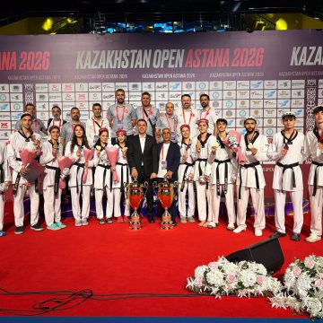 🇹🇷🥋 Türkiye, Kazakistan Açık Tekvando Turnuvası’nda 5’i altın 14 madalya elde etti. (5 altın, 1 gümüş ve 8 bronz)