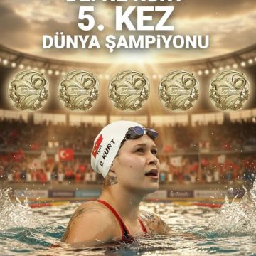 🇹🇷🏊 Defne Kurt’tan Tarihi Rekor! 5 Altın Madalya 🥇🔥