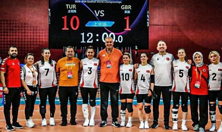 Türkiye Kadın Golbol Milli Takımı İngiltere’yi 10-1 Mağlup Etti