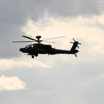 ABD ordusuna ait Apache tipi helikopter Hürmüz Boğazı yakınlarında düştü